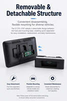 Radio Mobil Android 1 Din 2+64 Layar Putar Lepas Pasang Wireless CarPlay Auto GPS Universal Stereo Mobil Pemutar Multimedia