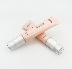 Tube cosmétique vide à pompe sans air |   Emballage compressible pour fond de teint, crème BB CC et écran solaire - Product Image 2