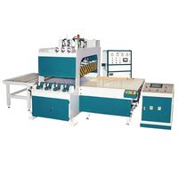 Machine automatique de fabrication de panneaux de bois, RF, haute fréquence, pour la plastification des bois