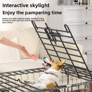 Hondenkooi, Kleine En Middelgrote Hond, Pet Kooi, Hek, Verdikt, Grote Hond, Huishoudelijke Opvouwbare Hondenbed, Autokooi, Kattenkooi - Product Image 3