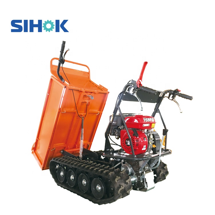 Бензин 500 кг мини-погрузчик сад мини-самосвал с гидравлическим сброса (SH-500C)