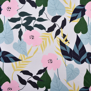 עיצוב מותאם אישית פרח פוליאסטר ספנדקס 200gsm משקל בינוני סרוגים בדים מודפסים לבגדים - Product Image 3