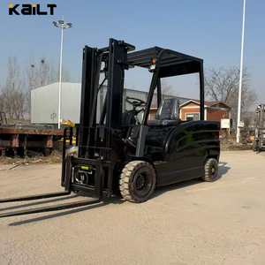 מלגזה חשמלית חדשה 3 טון גובה הרמה 3.5 מטר לחנויות ויציאות - מלגזות ידניות - Product Image 2