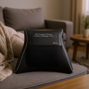 Coussin de massage Shiatsu 3D Cjam pour le corps entier, le dos, le cou, la taille, avec chaleur, alimentation USB, relaxation et confort - Product Image 2