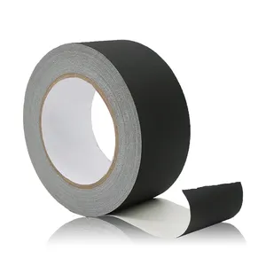 Black Waterproof Gaffer Cloth Tape Duck Duct Waterproof Heavy Duty Strong Gaffa Tape