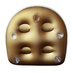 Cojín inflable de PVC Qilang para asiento de spa, 47x37x15cm, con ventosas para masaje en bañera - Product Image 5