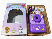 DLC Sofortdruck-Kamera 4800MP HD Dual 1080P Video Ein-Klick-Druck Blendschutz-Bildschirm MP3-Filter Silikonhülle Kindergeschenk