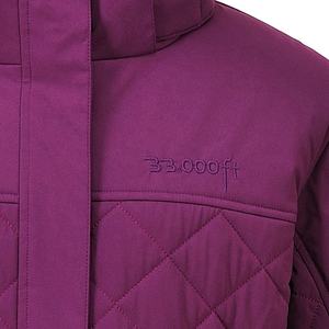 سترة تزلج نسائية عالية الجودة مقاومة للماء والرياح وقابلة للتنفس، بياقة عالية وسحاب، مخصصة للتنزه على الجليد والثلج - Product Image 3