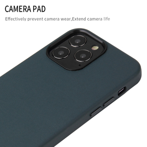 Nuevo diseño personalizado de cuero de lujo hecho a mano llave de Metal a prueba de golpes funda de teléfono transparente con logotipo personalizado para 12 Series - Product Image 4