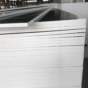 18mm Film noir face contreplaqué feuille de bois dur panneau de placage de mélamine E1 Marine Construction coffrage phénolique <span class=keywords><strong>prix</strong></span> de gros - Product Image 3
