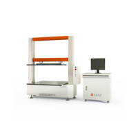 Machine d'essai de compression par micro-ordinateur 50kN pour tester la résistance à la compression des boîtes en carton