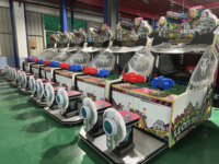 Machine de jeu d'arcade de tir à l'eau à pièces pour 2 joueurs en intérieur, consoles de jeu, équipement de jeu d'arcade de simulation à succès pour le divertissement