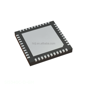 แผ่นสัมผัส44 VFQFN ชิ้นส่วนอิเล็กทรอนิกส์เวลานาฬิกา SI5340C-D-GM ของแท้ - Product Image 1