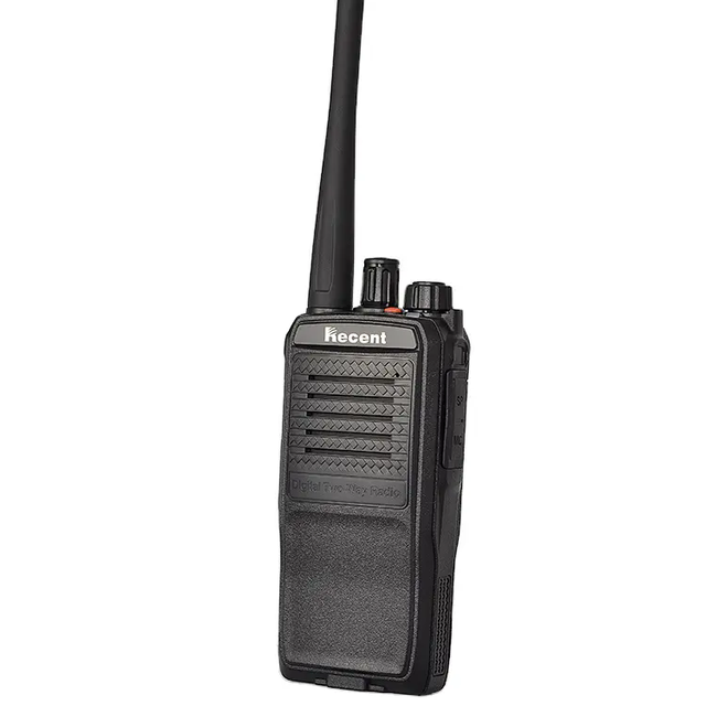 Recent RS-538D DMR Digital Radio Dual Slot Technology Voice Recording Two-way Radio 5W Power 0-10KM Range IPX7 Water Resistant