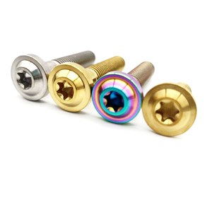 Factory Direct Anti <strong>Rust</strong> Din912 M5x18 Titanium <strong>Screw</strong> for Bicycles Ti-6Al-4V Gr5 Tc4 Hexagonal Cylindrical Head Washer Nickel - Product Image 5