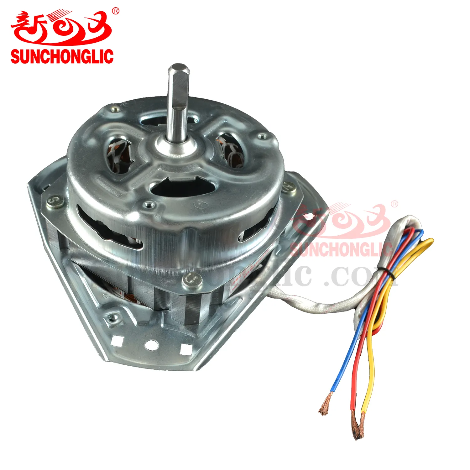 Sunchonglic 100W Universal Washing Machine Motor Type Spare Parts Spin Dehydration Motor for Single Automatic or Semi-automatic