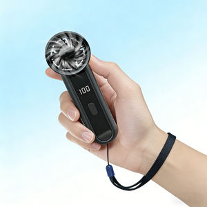 <span class=keywords><strong>Mini</strong></span> ventilador de mano recargable USB de alta velocidad con batería de 3000mAh para ventilador portátil al aire libre y uso doméstico - Product Image 1