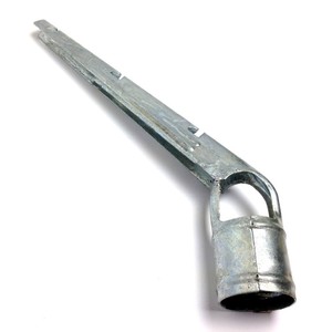 Braccio di supporto singolo <span class=keywords><strong>per</strong></span> recinzione a rete metallica, Fascia di tensione, Cappuccio <span class=keywords><strong>per</strong></span> palo, Accessori e ricambi <span class=keywords><strong>per</strong></span> <span class=keywords><strong>recinzioni</strong></span> a rete metallica - Product Image 4