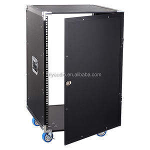 XINMING 16U Ahşap Uçuş Kasası Geniş Alanlı Uçuş Kasası Dolap Tipi Kasa Tekerlekli - Product Image 2