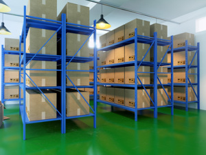 Scaffale Per Pallet Multi-livello in acciaio a 5 strati resistente 300kg/Per Per stoccaggio di magazzini metallici industriali - Product Image 5