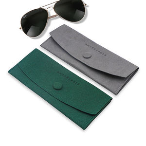 נרתיק משקפי שמש מעור בהתאמה אישית, נרתיק רך עם סגירת שרוך, ניתן למחזור, צבע בהתאמה אישית, משקפי ראייה לחתונה - Product Image 6