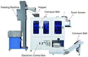 Máquina de Contagem, Pesagem e Embalagem Quantitativa Automática AX-WT35