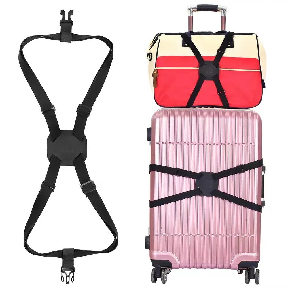 Cinghia di imballaggio della cinghia del bagaglio a mano della cinghia della valigia dello zaino della fascia elastica personalizzata