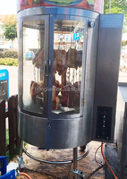Machine électrique de rôtissoire de poulet de rôtissoire de canard de charbon de bois d'hôtel de restaurant avec le prix concurrentiel et le bas quantité minimale de commande