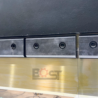 Prensa Plegadora Hidráulica CNC Automática Nanjing BOST de 3200MM, 6+1 Ejes, Controlador DA53T para Plegado de Láminas de Aluminio