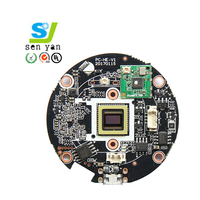 Circuit imprimé de montre connectée personnalisé de haute qualité, carte de circuit imprimé ronde pour montre connectée, fichier Gerber ou carte Colne requise
