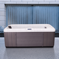 2 Personnes Petite Famille Utilisé Swim Spa Pool Jet Whirlpool Massage Acrylique Spa Tub Luxury Hydro sexy Hot Tub Outdoor