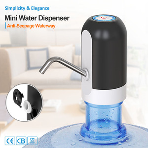 Dispensador <span class=keywords><strong>de</strong></span> <span class=keywords><strong>Agua</strong></span> Portátil Automático con Carga USB Micro-B, Bomba para Botellas <span class=keywords><strong>de</strong></span> <span class=keywords><strong>Agua</strong></span>, Soporte para Bidones <span class=keywords><strong>de</strong></span> 5 Galones, Plástico, para RV, Escritorio - Product Image 4
