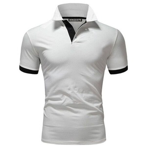 Nuova Moda Estiva: Camicia da Lavoro Personalizzata per Uomo, <span class=keywords><strong>Manica</strong></span> <span class=keywords><strong>Corta</strong></span>, Colore Bianco, Polo con Logo Ricamato - Product Image 2