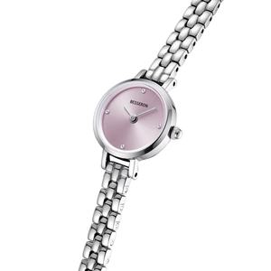 Montre Micro Quartz de Luxe Premium en Acier Inoxydable, Cadran Vintage à Aiguilles Noires, Bracelet Céramique, Idéale pour Affaires et Mode, Cadeau pour Femme - Product Image 1