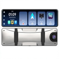 C3 4K Dash Cam dengan CarPlay Android Auto 11.26 Inch IPS Smart Mirror Depan 4K Belakang HD WiFi Perekam DVR Mobil untuk Mobil SUV Truk