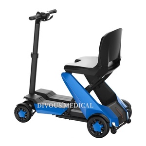 Remote Control Four Wheels Lightweight Mobility <b>Rollator</b> <b>Walker</b> for Elderly Outdoor Electric Mobility Scooter - Product Image 3