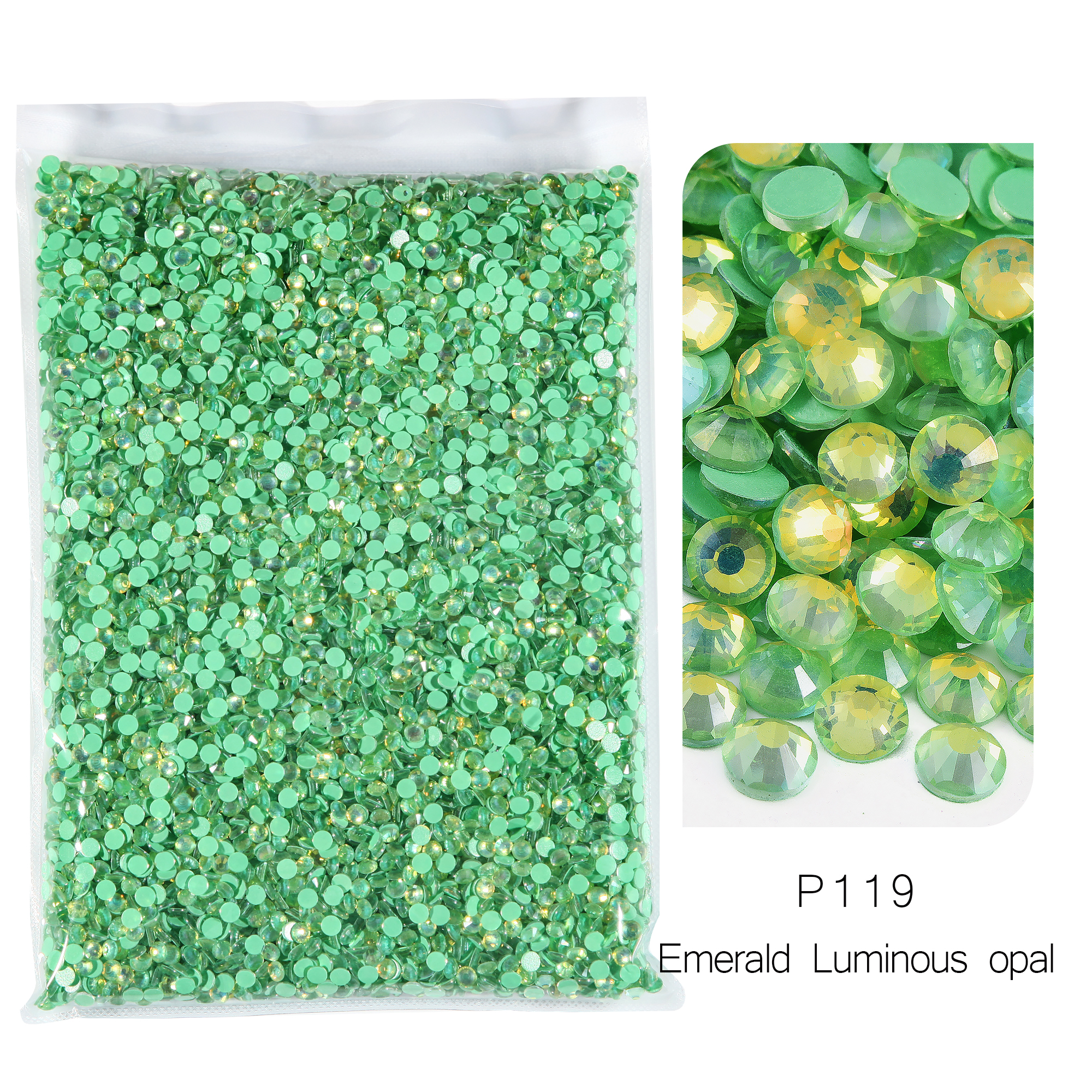 Emerald Luminous opal