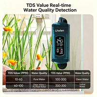 Thermomètre LED externe adhésif pour aquarium, écran LCD ultra-clair, lecture instantanée pour aquarium d'eau douce, marine, nano, de bureau