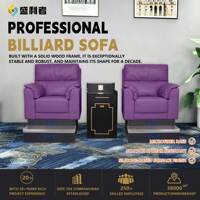 Fauteuil de billard en cuir PU pour salle de billard et club de billard en Chine