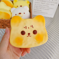 Jouets Squishy en forme de bâton de beurre PU super doux à remontée lente, grand format, anti-stress, 4 oz, jouet Squishy Taba en forme de barre de beurre, cadeaux de fête