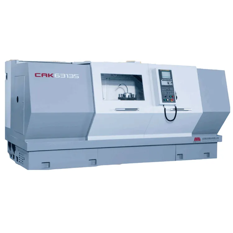 금속 자동 토르노 CNC 선반 기계 SMTCL 플랫 베드 CNC 선반 용 CAK50135 CNC 선반 기계