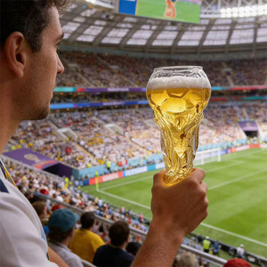 Vaso de Cerveza Desechable de Plástico Resistente al Agua, sin BPA, en Forma de Copa, para Cerveza Artesanal, Uso en Exteriores - Product Image 5