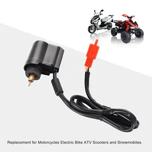 GOOFIT2ピンオスフォーク電気チョークGY6 50cc150ccスクーターATV用E-Clottedバルブの交換