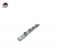 Support de fixation des panneaux solaires de toit avec connecteur de rails de guidage de surface anodisé en alliage d'aluminium 25YRS + charge de vent et de neige de durée de vie