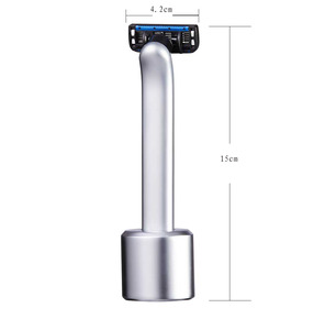 Coolbest — rasoir magnétique à 5 lames pour <span class=keywords><strong>hommes</strong></span>, soins personnels, cartouche de rasage, sécurité, 15mm - Product Image 5
