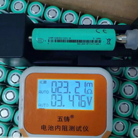 Sel Lithium Li-ion Grade A INR18650-33V 3.7V 3300mah 3.6V untuk Paket Baterai Penyimpanan Energi Surya, Stasiun Daya Portabel Luar Ruangan