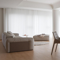 Canapé Chesterfield KASARO de luxe moderne 2 places Maxwell, rembourré en tissu, pour la maison, le salon, l'appartement, l'hôtel