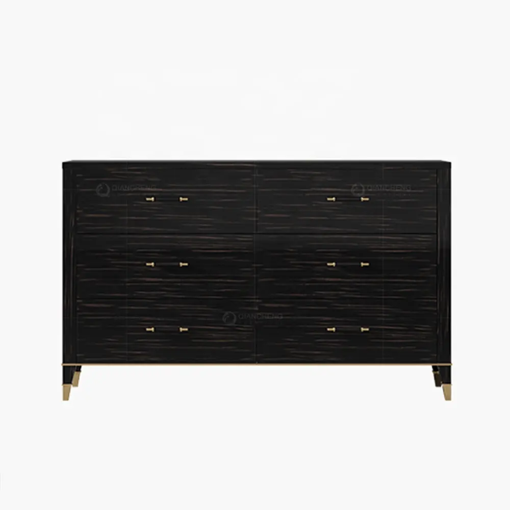 Wood Modern Console Cabinet Table Sideboard For Hallway