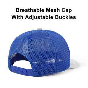 Casquettes Trucker Snapback à 6 panneaux à visière incurvée, personnalisables, en maille, vierges, style mode, pour l'extérieur, courantes, vente en gros - Product Image 5