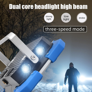 ไฟส่องสว่างแบบ COB LED ขนาด 140x100 มม. IP66 5000K แสงเดย์ไลท์ ตัวเรือนพลาสติก ความสว่างสูง ติดตั้งบนพื้นผิว ใช้ในคลังสินค้า มุมลำแสง 120 องศา พร้อมรีโมท - Product Image 4